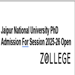 Jaipur National University PhD Admission Open For Session 2025 26